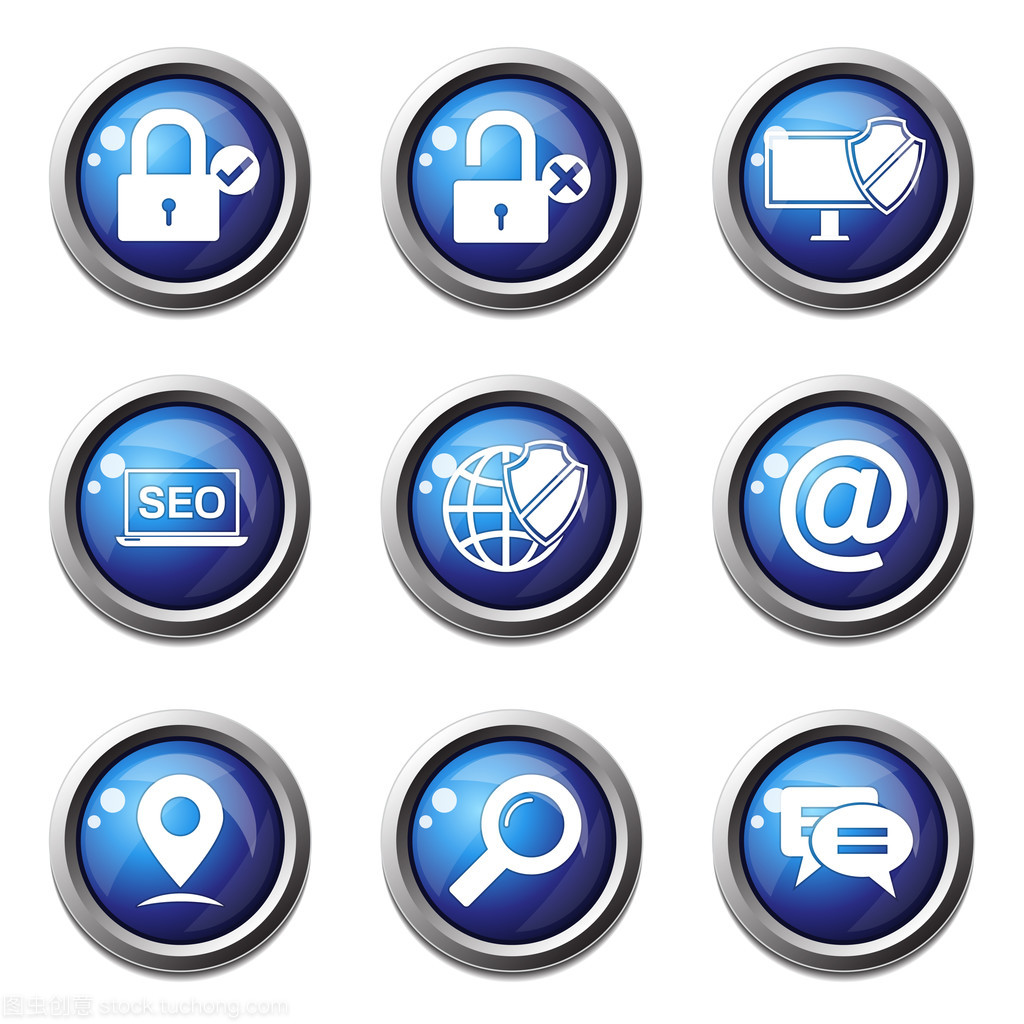 SEO優(yōu)化下的互聯(lián)網(wǎng)標志圖標集 設(shè)計、趨勢與策略