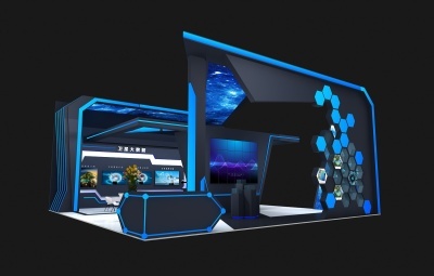 互聯(lián)網(wǎng)設(shè)計 從代碼到體驗，開啟數(shù)字展臺新紀元——一份軟件行業(yè)展臺設(shè)計定稿方案解析